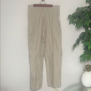Firefly Men's Tan Zip Off Pants